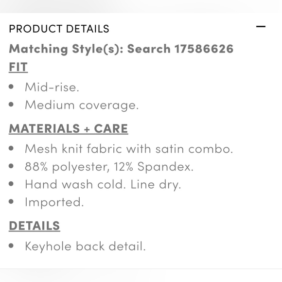 Strappy Satin Cheeky Panty With Keyhole Back From Torrid - Picture 7 of 9